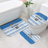 Argentina Rugby Custom Bathroom Set Los Pumas Jaguar Race Style - Wonder Print Shop