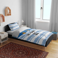 Argentina Rugby Custom Bedding Set Los Pumas Jaguar Race Style - Wonder Print Shop