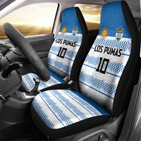 Argentina Rugby Custom Car Seat Cover Los Pumas Jaguar Race Style - Wonder Print Shop