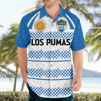 Argentina Rugby Custom Hawaiian Shirt Los Pumas Jaguar Race Style - Wonder Print Shop