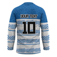 Argentina Rugby Custom Hockey Jersey Los Pumas Jaguar Race Style - Wonder Print Shop