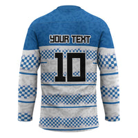 Argentina Rugby Custom Hockey Jersey Los Pumas Jaguar Race Style - Wonder Print Shop