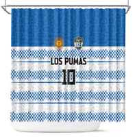 Argentina Rugby Custom Shower Curtain Los Pumas Jaguar Race Style - Wonder Print Shop