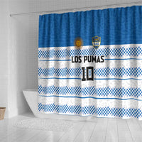Argentina Rugby Custom Shower Curtain Los Pumas Jaguar Race Style - Wonder Print Shop