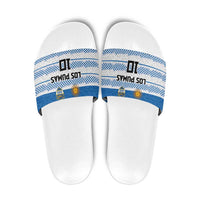Argentina Rugby Custom Slide Sandals Los Pumas Jaguar Race Style - Wonder Print Shop