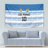 Argentina Rugby Custom Tapestry Los Pumas Jaguar Race Style - Wonder Print Shop