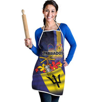 Barbados Independence Day Apron Coat of Arms with Freedom Emblems - Wonder Print Shop