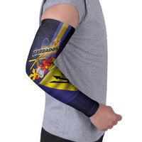 Barbados Independence Day Arm Sleeves Coat of Arms with Freedom Emblems - Wonder Print Shop