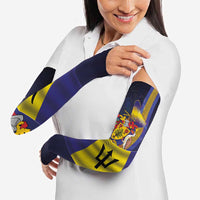 Barbados Independence Day Arm Sleeves Coat of Arms with Freedom Emblems - Wonder Print Shop