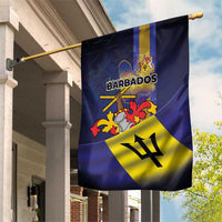 Barbados Independence Day Garden Flag Coat of Arms with Freedom Emblems - Wonder Print Shop
