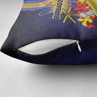 Barbados Independence Day Pillow Cover Coat of Arms with Freedom Emblems - Wonder Print Shop