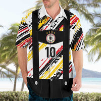Custom German Football Hawaiian Shirt Die Mannschaft-Lederhosen Costume Style - Wonder Print Shop