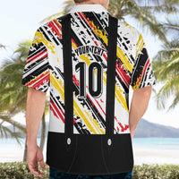 Custom German Football Hawaiian Shirt Die Mannschaft-Lederhosen Costume Style - Wonder Print Shop