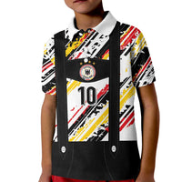 Custom German Football Kid Polo Shirt Die Mannschaft-Lederhosen Costume Style - Wonder Print Shop