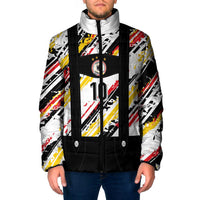 Custom German Football Padded Jacket Die Mannschaft-Lederhosen Costume Style - Wonder Print Shop