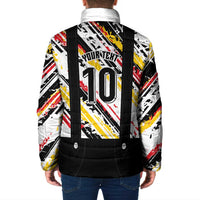 Custom German Football Padded Jacket Die Mannschaft-Lederhosen Costume Style - Wonder Print Shop