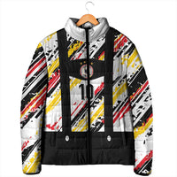 Custom German Football Padded Jacket Die Mannschaft-Lederhosen Costume Style - Wonder Print Shop