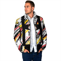 Custom German Football Padded Jacket Die Mannschaft-Lederhosen Costume Style - Wonder Print Shop