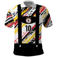 Custom German Football Polo Shirt Die Mannschaft-Lederhosen Costume Style - Wonder Print Shop