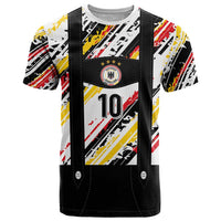 Custom German Football T Shirt Die Mannschaft-Lederhosen Costume Style - Wonder Print Shop