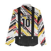 Custom German Football Women Casual Shirt Die Mannschaft-Lederhosen Costume Style - Wonder Print Shop