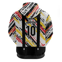 Custom German Football Zip Hoodie Die Mannschaft-Lederhosen Costume Style - Wonder Print Shop