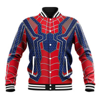 Custom Spider Hero Costume Baseball Jacket - Wonder Print Shop
