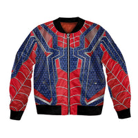 Custom Spider Hero Costume Bomber Jacket - Wonder Print Shop
