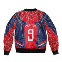 Custom Spider Hero Costume Bomber Jacket - Wonder Print Shop