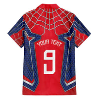 Custom Spider Hero Costume Hawaiian Shirt - Wonder Print Shop