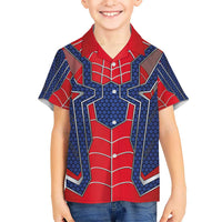 Custom Spider Hero Costume Hawaiian Shirt - Wonder Print Shop