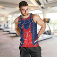 Custom Spider Hero Costume Men Tank Top - Wonder Print Shop