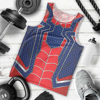 Custom Spider Hero Costume Men Tank Top - Wonder Print Shop