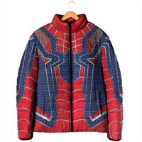 Custom Spider Hero Costume Padded Jacket - Wonder Print Shop