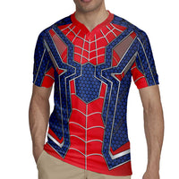 Custom Spider Hero Costume Rugby Jersey - Wonder Print Shop