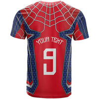 Custom Spider Hero Costume T Shirt - Wonder Print Shop