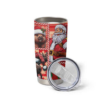 Canadian Christmas Tumbler Cup Santa Hoho Holiday - A Beaver and Moose - Wonder Print Shop