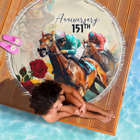Kentucky Horse Racing 151st Anniversary Beach Blanket LT03