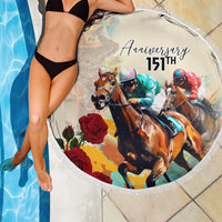 Kentucky Horse Racing 151st Anniversary Beach Blanket LT03