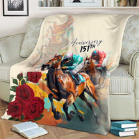 Kentucky Horse Racing 151st Anniversary Blanket LT03
