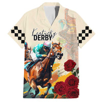 Kentucky Horse Racing 151st Anniversary Family Matching Tank Maxi Dress and Hawaiian Shirt LT03