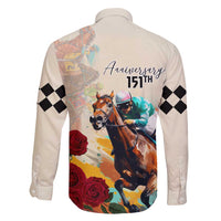 Kentucky Horse Racing 151st Anniversary Family Matching Tank Maxi Dress and Hawaiian Shirt LT03