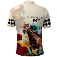 Kentucky Horse Racing 151st Anniversary Polo Shirt LT03