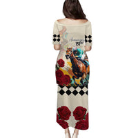 Kentucky Horse Racing 151st Anniversary Puletasi LT03