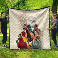 Kentucky Horse Racing 151st Anniversary Quilt LT03