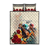 Kentucky Horse Racing 151st Anniversary Quilt Bed Set LT03