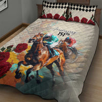 Kentucky Horse Racing 151st Anniversary Quilt Bed Set LT03