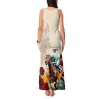 Kentucky Horse Racing 151st Anniversary Tank Maxi Dress LT03