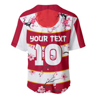 Custom Japan Rugby Baseball Jersey Sakura Blossom Go Champion 2024 - Wonder Print Shop