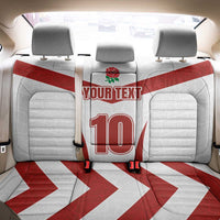 Custom England Rugby-The Red Rose Back Car Seat Cover Go Champions